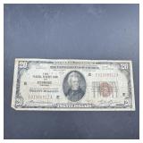 1929 $20 National Currency Note Richmond VA