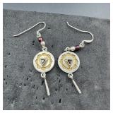 Southwest Sterling Silver Earrings - 4.7 Grams App