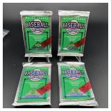(4) Sealed Packs 1990 Upper Deck Baseball Cards