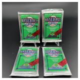 (4) Sealed Packs 1990 Upper Deck Baseball Cards