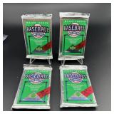(4) Sealed Packs 1990 Upper Deck Baseball Cards