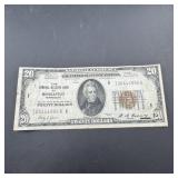 1929 $20 National Currency Minneapolis Note