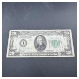 1934C $20 Federal Reserve Note