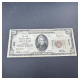 1929 $20 National Bank Note St. Paul