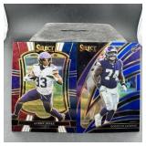 (2) 2025 Select Minnesota Vikings Numbered Footba.