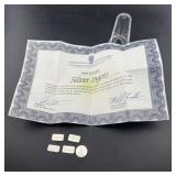 (5) One-Gram Silver Bars