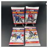 (4) Sealed Packs 1990 NHL Hockey Cards