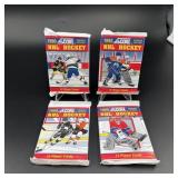 (4) Sealed Packs 1990 NHL Hockey Cards