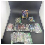 (21) 2025 Select Green Prizm Shock Football Cards
