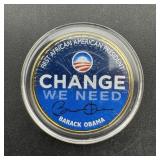 Obama Half Dollar Coin