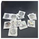 14 USA Military Paper Coins