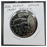 2016 Maui Proof Trade Dollar