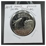 2018 Maui Proof Trade Dollar
