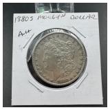 1880-s Morgan Silver Dollar