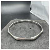 Napier Silver Tone Bangle Bracelet