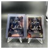 (2) Cam Skattebo 2025-26 Topps Chrome Fortune 15 C
