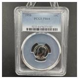 1958 Roosevelt Silver Dime PCGS PR64