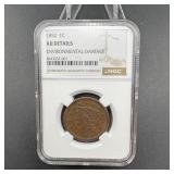 1852 Large Cent NGC