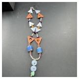 Sterling Silver Multi-stone Necklace