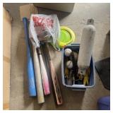Assorted Lot of Sporting Items - includes basebal