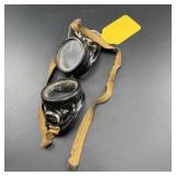 1920s Wilsons Motorcycle Goggles