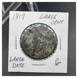 1819 Large Cent