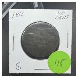1816 Large Cent
