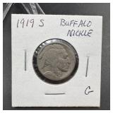 1919-S Buffalo Nickel