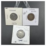 Lot of Liberty V Nickels