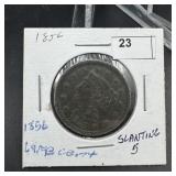 1856 Large Cent