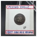 1857 Flying Eagle Cent