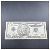 2001 $50 Federal Reserve Note