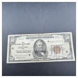 1929 $50 National Currency Note - Cleveland, OH