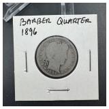 1896 Barber Quarter