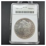 Soapbox 1881-s Morgan Silver Dollar