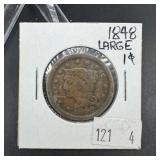 1848 Large Cent