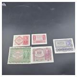 Four German Currency Notes
