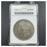 Soapbox 1883-s Morgan Silver Dollar