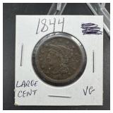 1844 Large Cent
