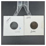 1897 & 1898 Indian Head Cents