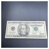 2001 $20 Federal Reserve Note