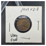 1909 VDB Lincoln Wheat Cent