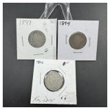 Lot of Liberty V Nickels