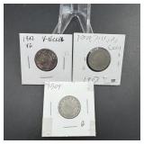 Lot of Liberty V Nickels
