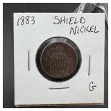 1883 Shield Nickel