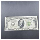 1928B $10 Gold Certificate