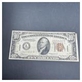 1934A $10 Hawaii Note
