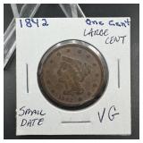 1842 Large Cent