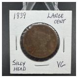 1839 Large Cent