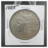 1885 Morgan Silver Dollar